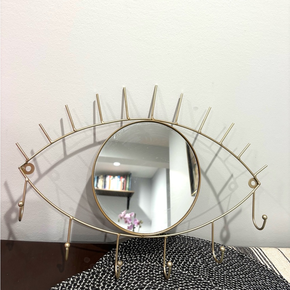 Urban Outfitters Gold Sunburst Mirror Wall Decor